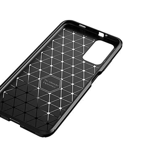 Xiaomi Redmi 9T ile Uyumlu Kılıf Silikon Karbon İnce Esnek Lens Korumalı Tarz Mat Parmak İzi Bırakmayan Kapak Negro Siyah
