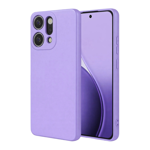 Oppo Reno 14 First Silikon - Lila