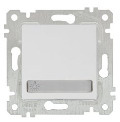 Mutlusan Rita Mek Tuş Işıklı Etiketli Çağırma 220V Beyaz 2200 419 0101