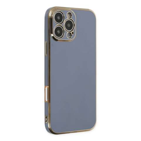 Apple İphone 16 Pro Kılıf Volet Silikon - Mavi