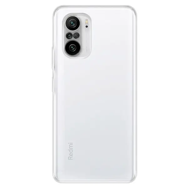 Xiaomi Poco F3 Kılıf Deluxe 2mm Şeffaf Silikon - Şeffaf