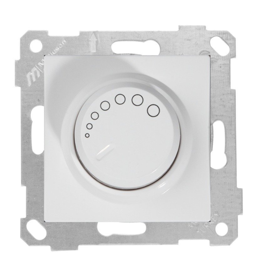 Mutlusan Rita Mek Tuş Rl Işıklı Dimmer 1000W Beyaz 2200 444 0201