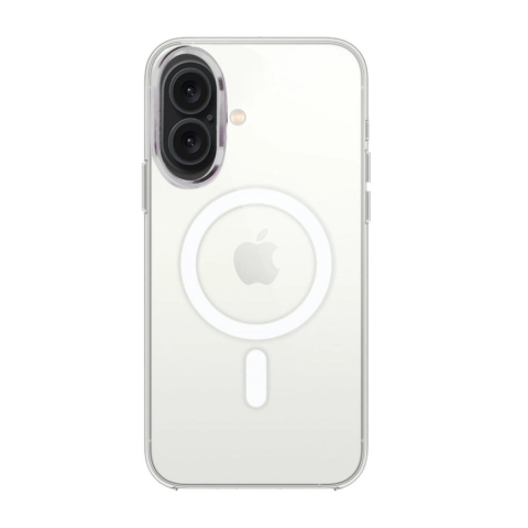 Apple İphone 16 Plus Kılıf Pc Real Magsafe Kapak - Şeffaf