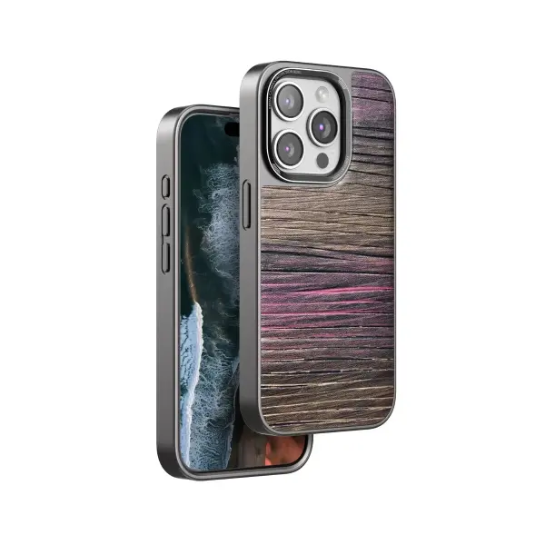 Venco Apple iPhone 14 Pro Wave Kapak - Pembe