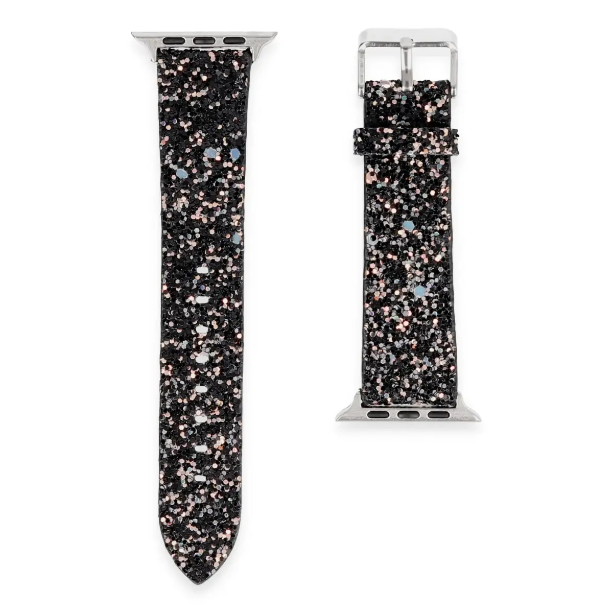 Apple Watch 38mm Starry Taşlı Kordon - Siyah
