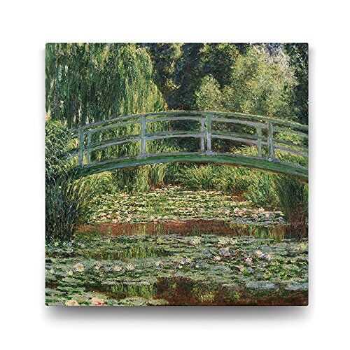 Claude Monet - Water Lilies Tablosu - 60x60 cm