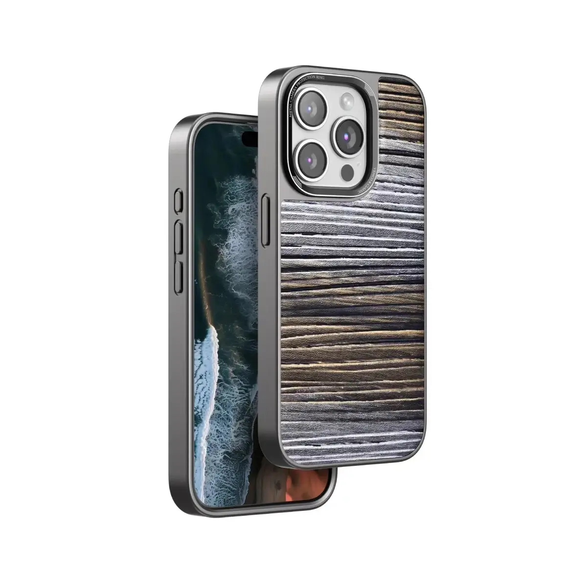 Venco Apple iPhone 14 Pro Max Wave Kapak - Sarı