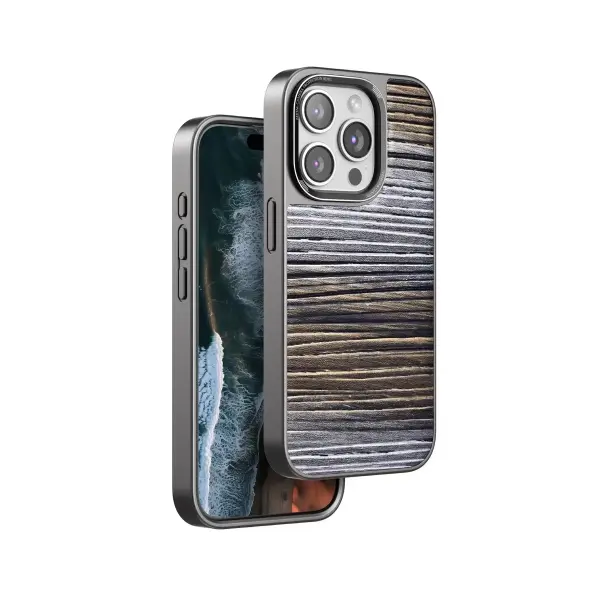 Venco Apple iPhone 14 Pro Max Wave Kapak - Sarı