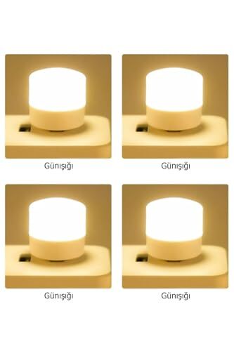 10 Adet Mini USB LED, Taşınabilir, Tüm USB Girişleriyle Uyumlu