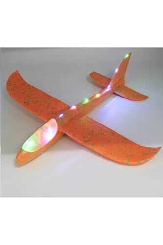 Store Led Işıklı Köpük Uçak | Çocuklar Için Işıklı Oyuncak Uçak 1 Adet