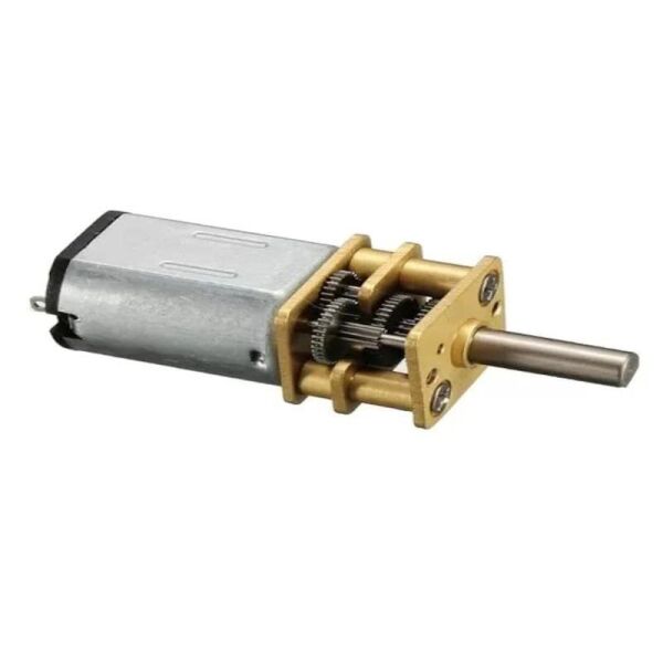 12V 2000 Rpm Redüktörlü Mikro DC Motor N20 12 Mm