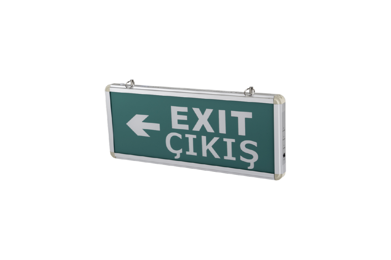 Cata 3W Exıt Çıkış Armatürü Ledli 3 Saat Akülü CT-9166