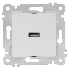 Mutlusan Rita Mek Tuş Tekli Usb Şarj Priz i Beyaz 2200 448 0101
