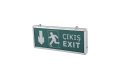Cata 3W Exıt Çıkış Armatürü Ledli 3 Saat Akülü CT-9167