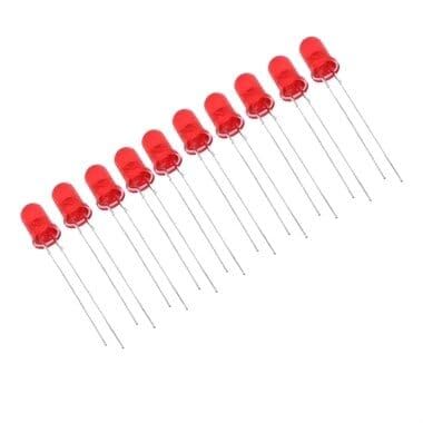 5 mm Kırmızı LED Paketi - 10 Adet