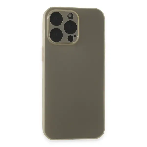 Apple iPhone 15 Pro Kılıf Puma Silikon - Titan Gri