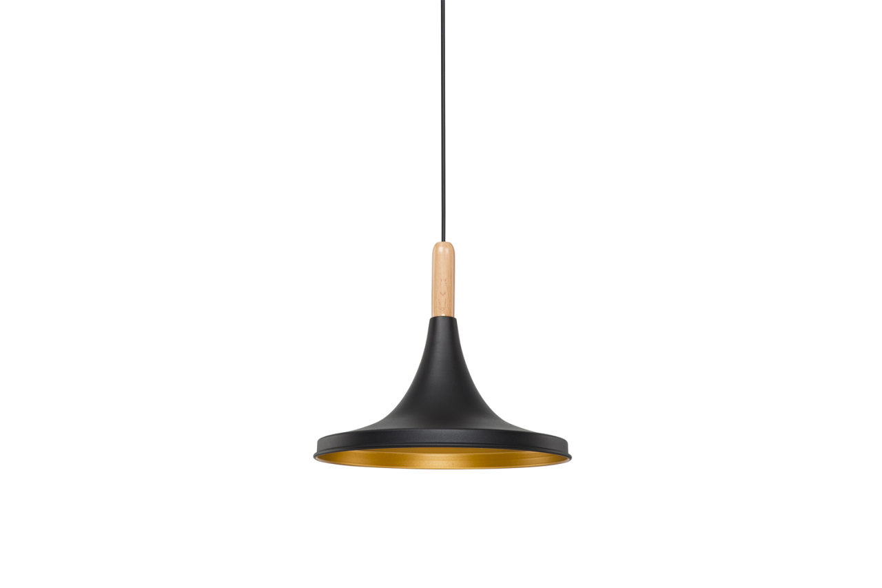 Cata Dekoratif Sarkıt Armatür (Siyah+Sarı+32Cm) CT-8213
