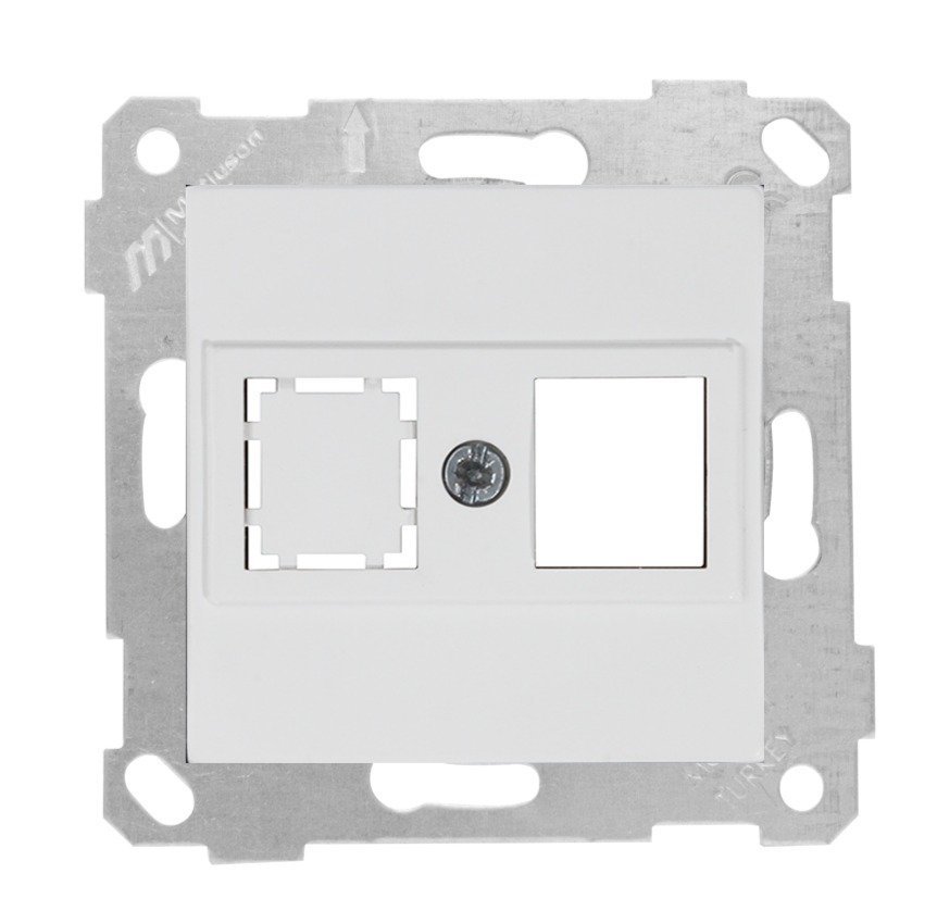Mutlusan Rita Mek Tuş Data Priz i 1*Rj45 Kon.Süz Beyaz 2200 135 0101