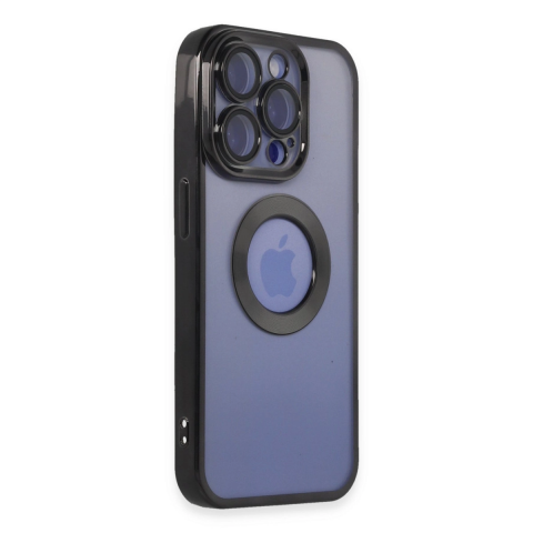 Apple İphone 15 Pro Max Kılıf Slot Silikon - Siyah