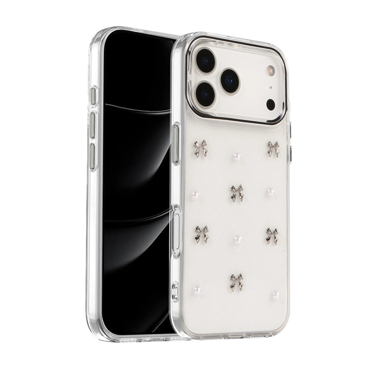 Apple İphone 17 Pro Max Fiyonk Desenli Kapak - Desen 8