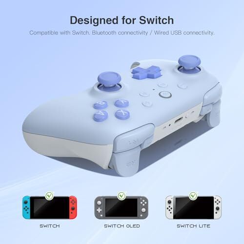 Ultimate 2C Bluetooth Kontrolcü, Switch 2, Switch/OLED/Lite Uyumlu, Hall Effect Joystick, Doğrusal Olmayan Tetikler, Yeniden Atanabilir L4/R4 Tamponlar, 6 Eksenli Hareket, Titreşim