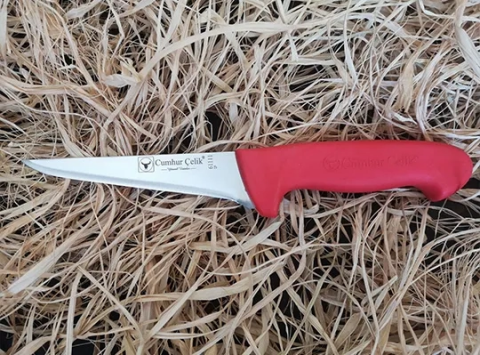 Sürmene  61111 Kasap Sıyırma Bıçağı, 12,5 Cm, Kaymaz Sap