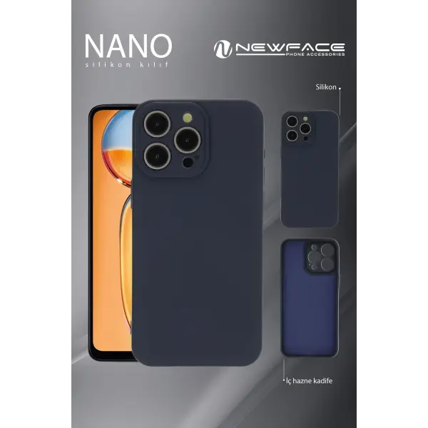 Xiaomi Poco X6 Pro Kılıf Nano içi Kadife Silikon - Lila