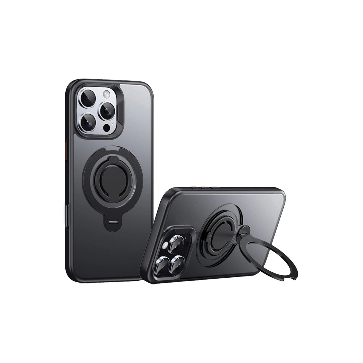 Joko Apple İphone 16 Pro Avatar 360 Dönen Magsafe Kapak - Siyah