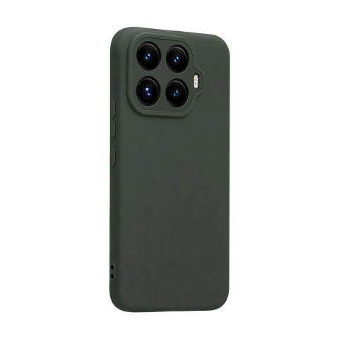Xiaomi Mi 17t Nano İçi Kadife Silikon - Koyu Yeşil