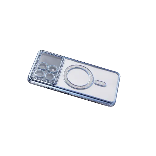 Xiaomi Poco X6 Pro Joke Simli Magneticsafe Kılıf - Mavi