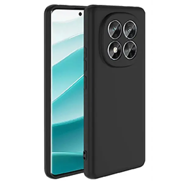 Xiaomi Redmi Note 14 Pro 5G Kılıf First Silikon - Siyah
