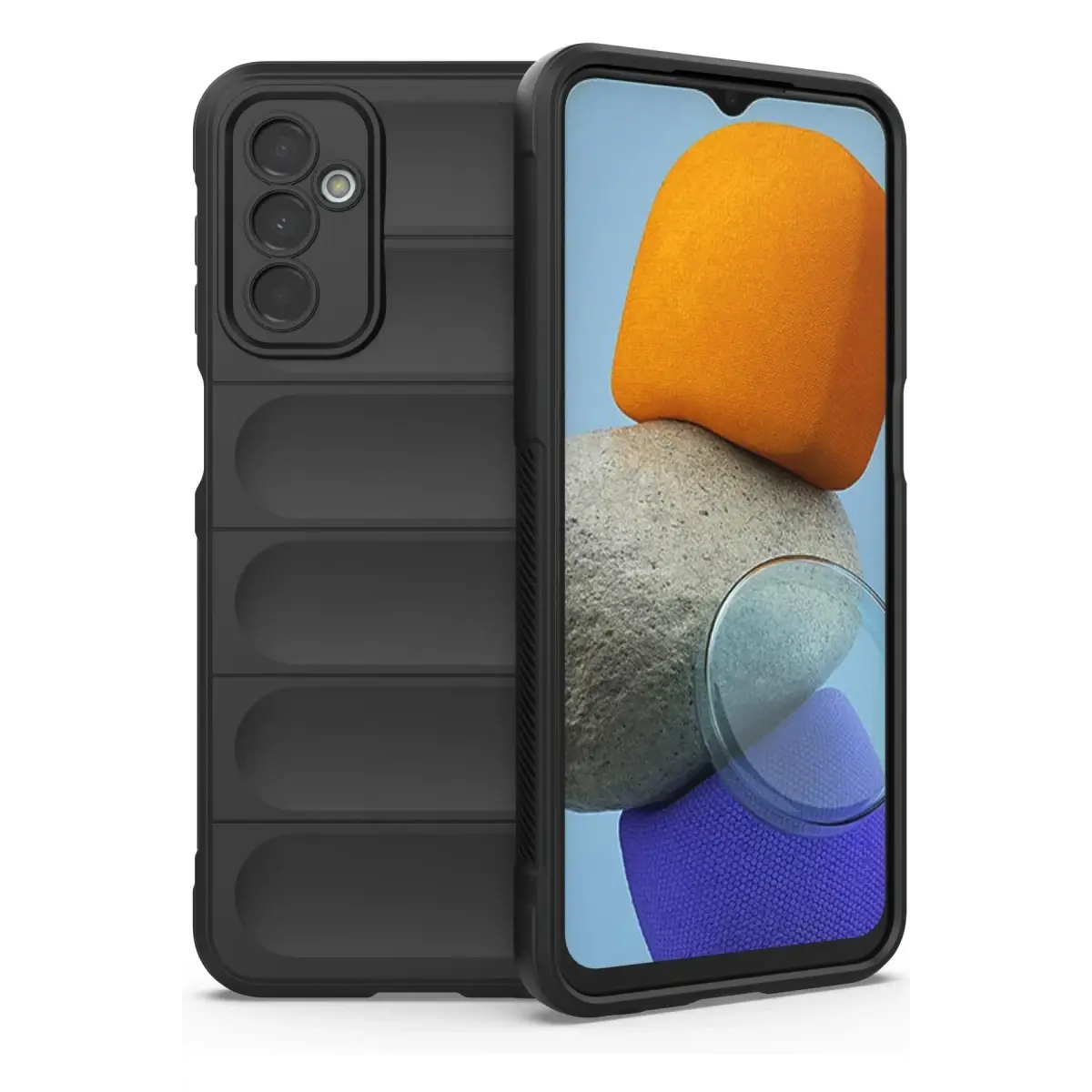 Samsung Galaxy M23 Kılıf Optimum Silikon - Siyah