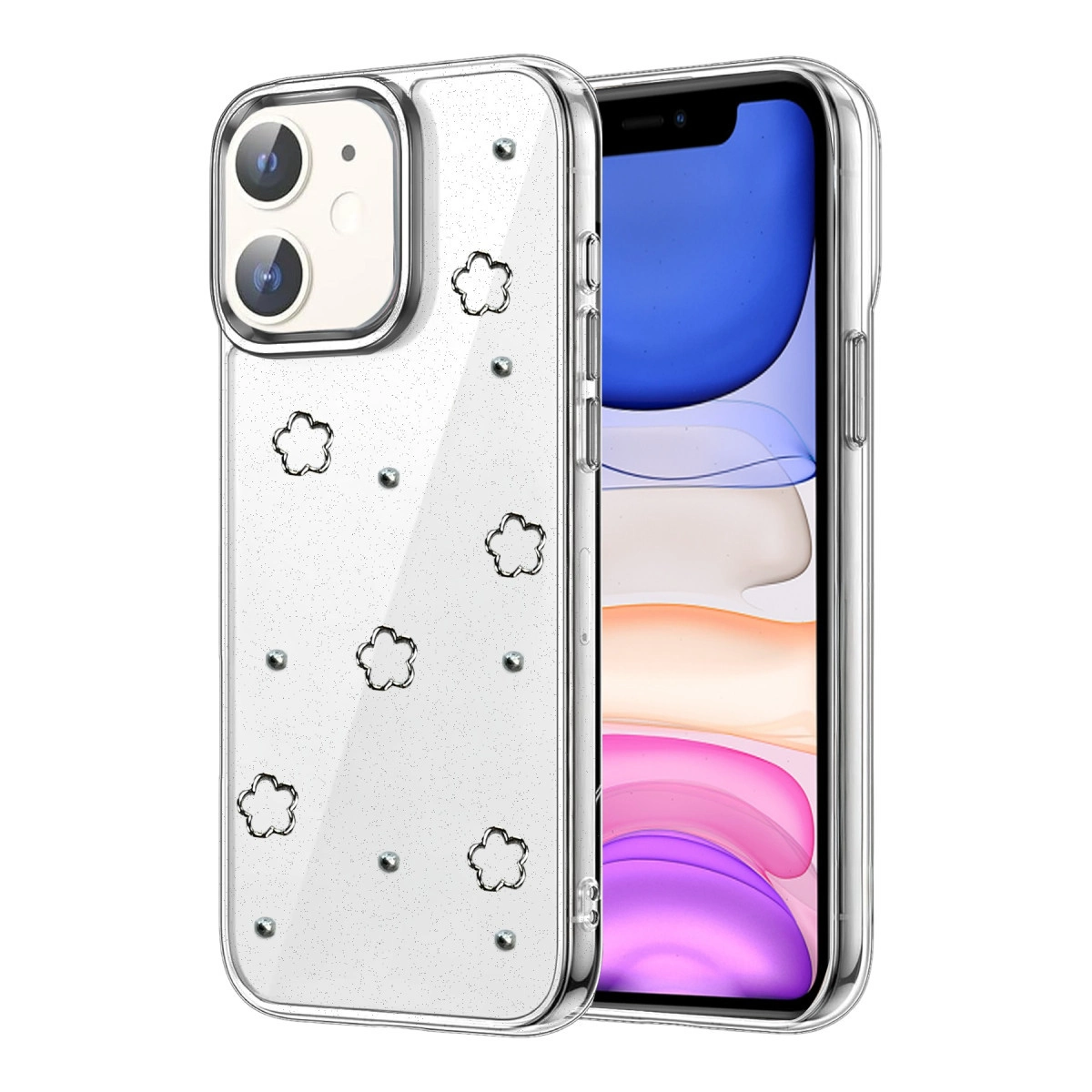 Apple İphone 12 Fiyonk Desenli Kapak - Desen 2