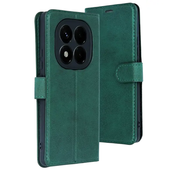 Xiaomi Redmi Note 15 Pro 4G Trend S Plus Kapaklı Kılıf - Yeşil