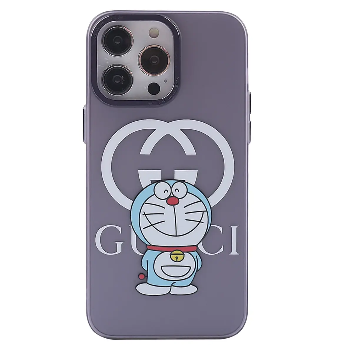 Apple iPhone 14 Pro Kılıf Prada Desenli Kapak - Prada Mor - 3