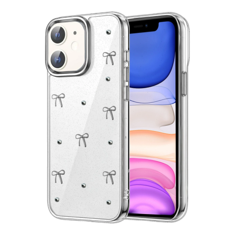 Apple İphone 12 Fiyonk Desenli Kapak - Desen 5