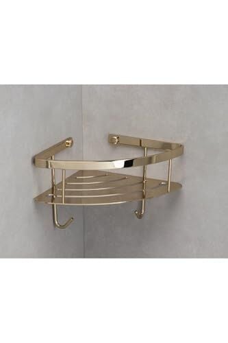 Banyo Duş Raf Sistemi, Gold Renk, 152X197X280 Mm