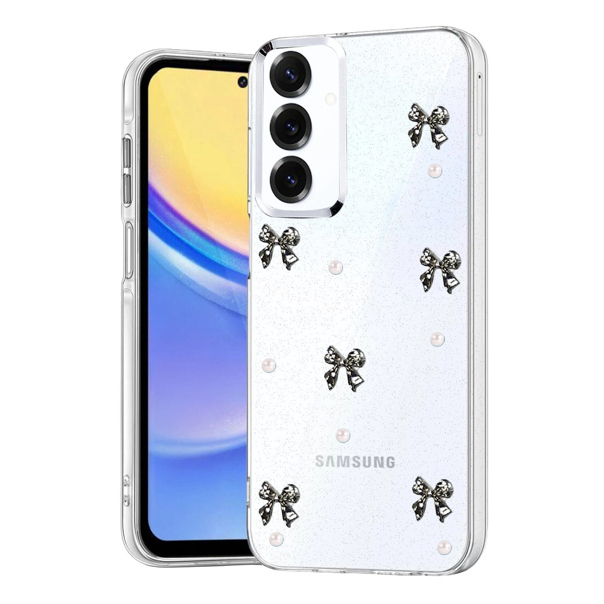 Samsung Galaxy A14 4g Fiyonk Desenli Kapak - Desen 8