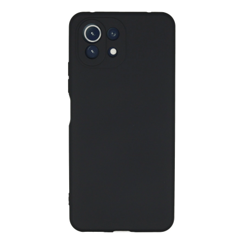 Xiaomi Mi 11 Lite Kılıf Nano İçi Kadife Silikon - Lacivert