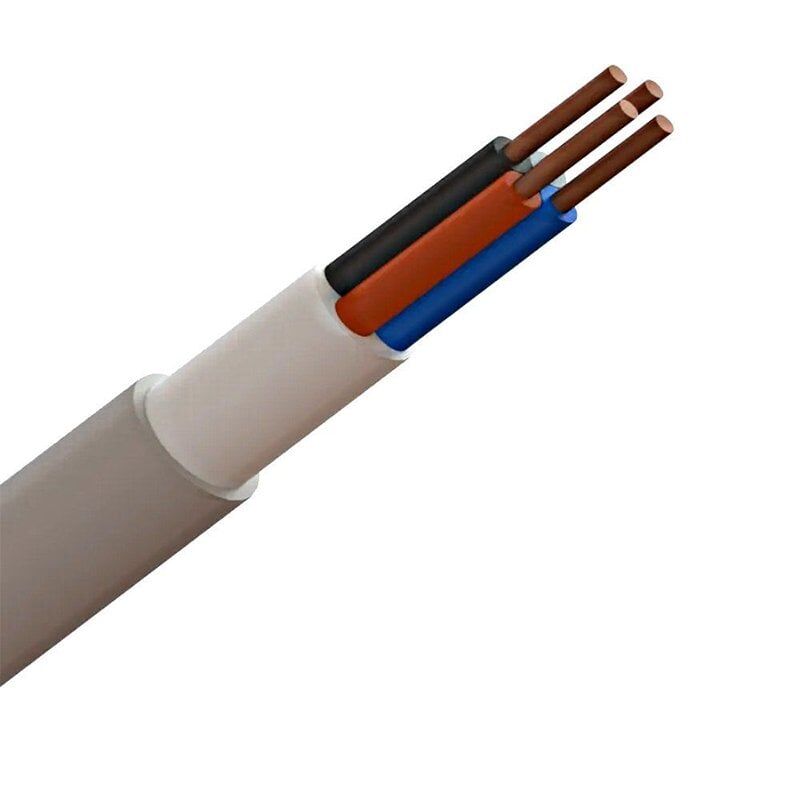 Öznur Kablo 4x2,5 mm Antigron NVV (NYM) 300/500 V 100 Metre