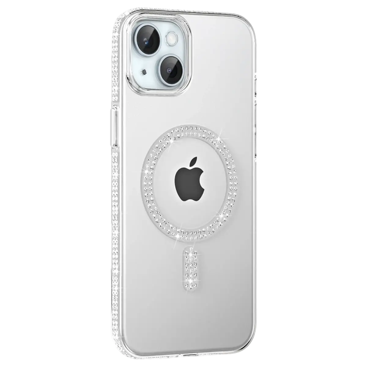 Joko Apple iPhone 14 Move Taşlı Magsafe Kapak - Natural Grey