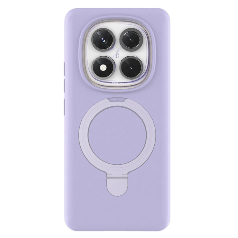 Xiaomi Redmi Note 14 Pro 4g Regal Magsafe Standlı Kapak - Lila