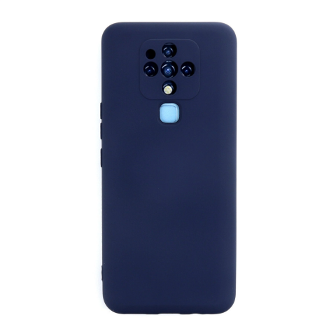 Tecno Camon 16 Kılıf Nano İçi Kadife Silikon - Lacivert