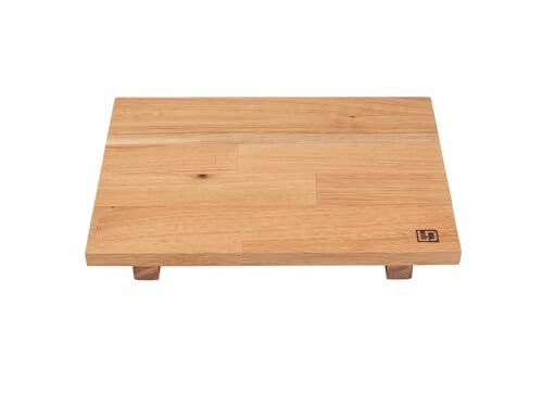 Minimalist Modern Ahşap Sunum Standı, %100 Doğal Meşe Masif Panel