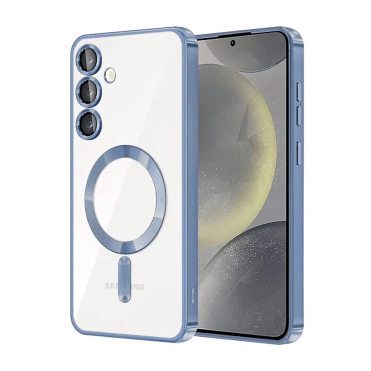 Samsung Galaxy A56 Kross Magneticsafe Kapak - Sierra Blue
