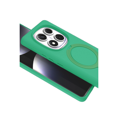 Xiaomi Redmi Note 14 Pro 4g Regal Magsafe Standlı Kapak - Yeşil