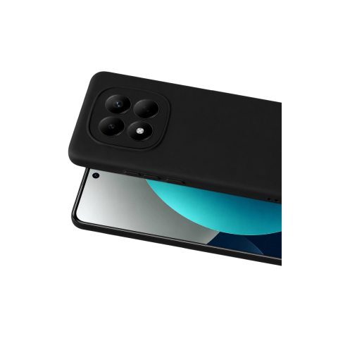 Xiaomi Redmi Note 15 4g Nano İçi Kadife Silikon - Siyah