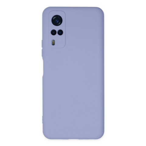 Vivo Y53s Kılıf Nano İçi Kadife Silikon - Lila