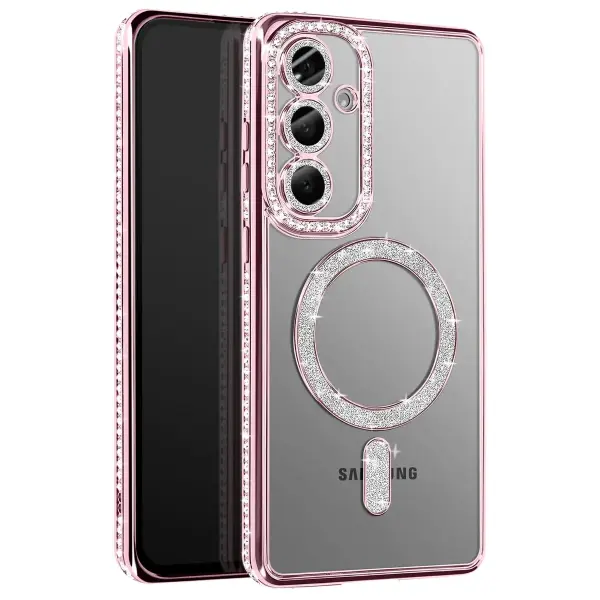 Samsung Galaxy S26 Plus Joke Simli Magneticsafe Kılıf - Pembe
