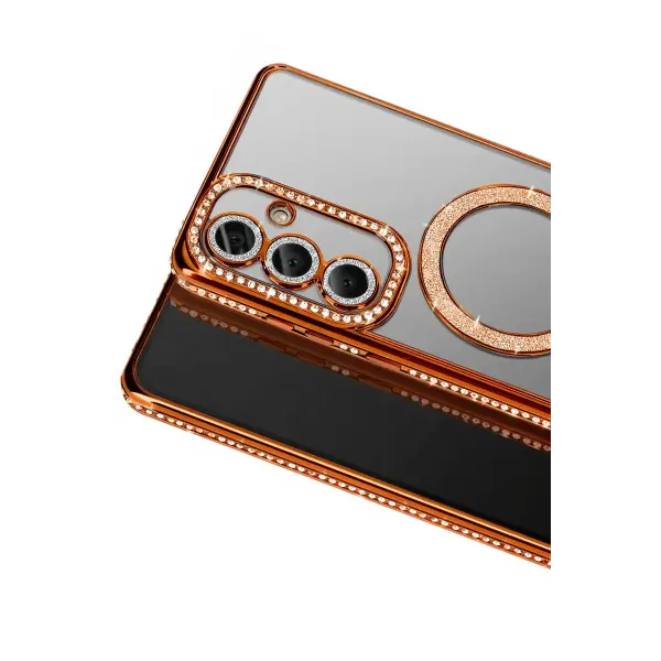 Samsung Galaxy S26 Plus Joke Simli Magneticsafe Kılıf - Turuncu